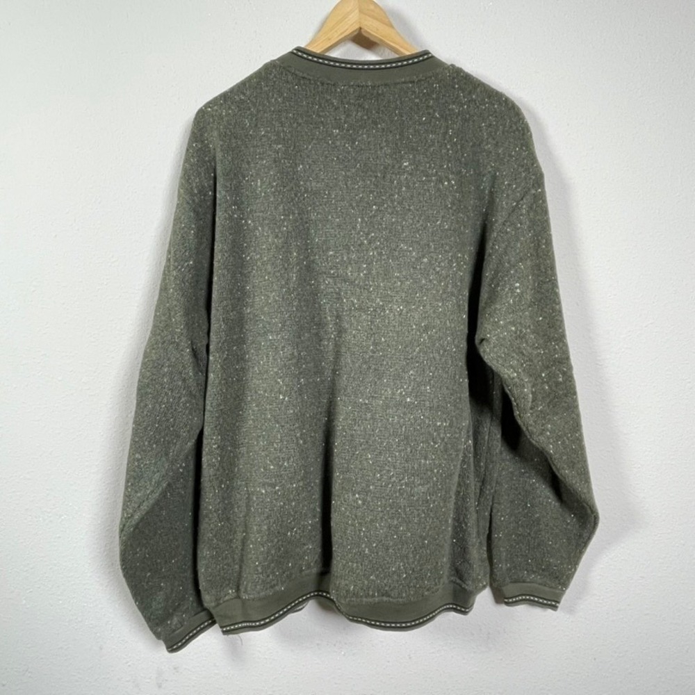 Lifestyles Resort Wear Alaska Sweatshirt Men XL Green Gorpcore Vintage USA Cabin - Picture 8 of 11